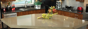 Photo of a Counter Solutions kitchen countertop by Lumbermen's Inc.