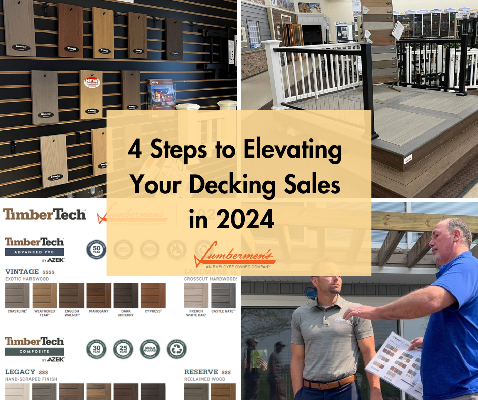 4 Steps to Elevating Your Decking Sales