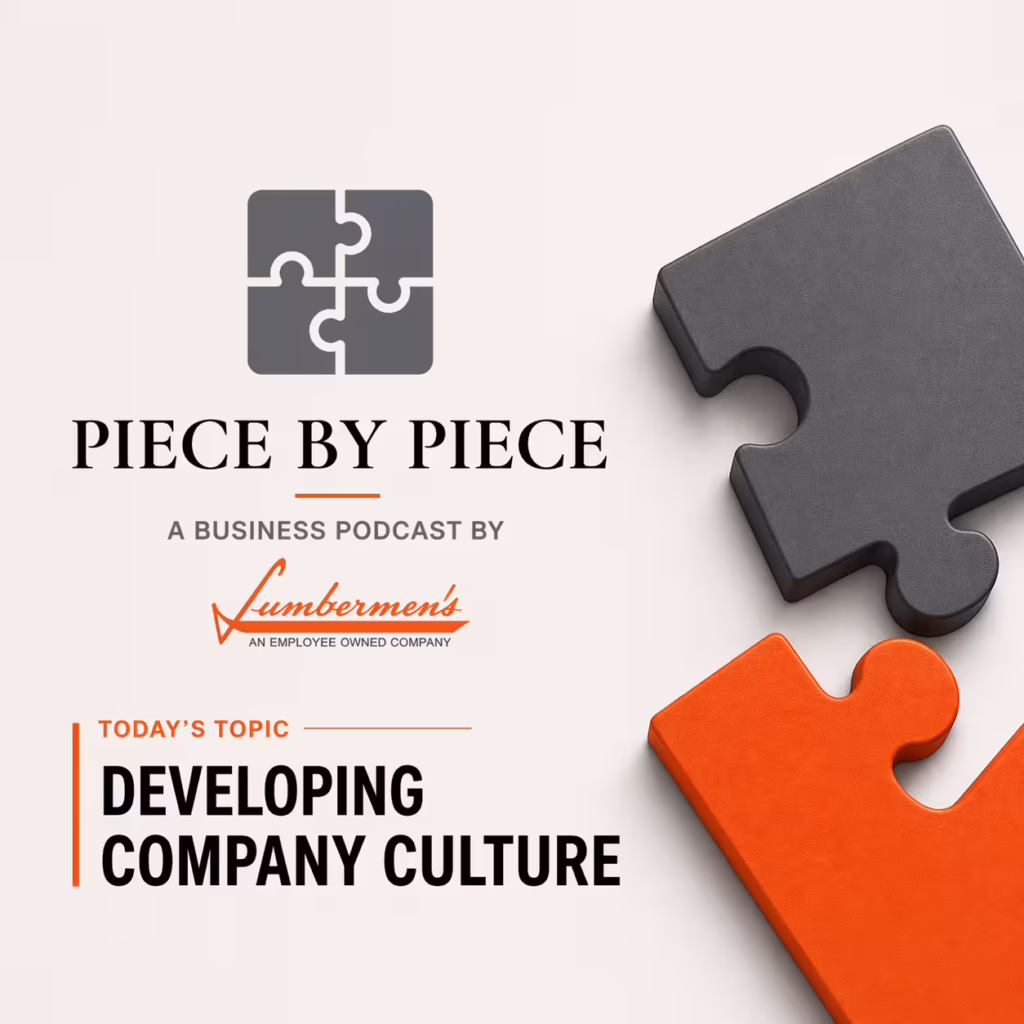 Steve Petersen joins us for a Part 2 of our conversation to discuss how Lumbermen's has mindfully approached our company culture, and how to follow through without just paying lip service to the initiative.
