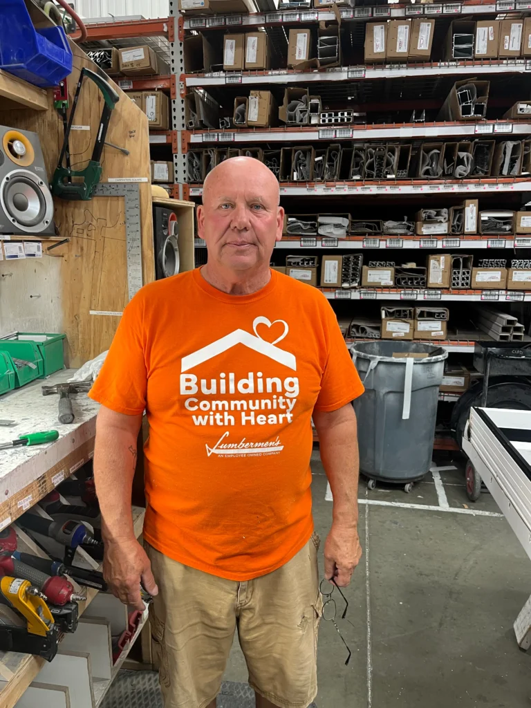 Jack recently shared that he plans to retire in 2026. While it will be difficult to imagine the shop without his steady leadership, he has certainly earned the opportunity after a lifetime of hard work. The good news is that he plans to return part-time to keep his skills sharp—and will even be working alongside his wife, who is also part of the Door Division.