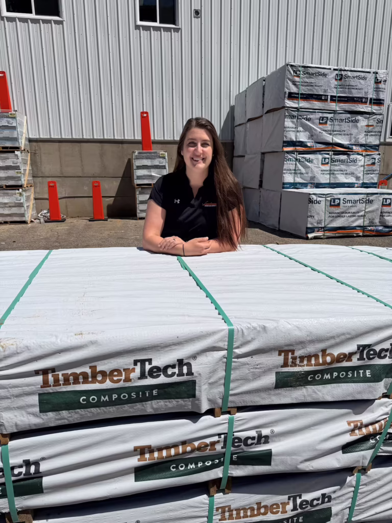 From navigating the fast-paced demands of the building materials industry to helping customers find solutions when challenges arise, Emily Padecky plays a vital role in the success of the Lumbermen's Grand Rapids Building Materials team.