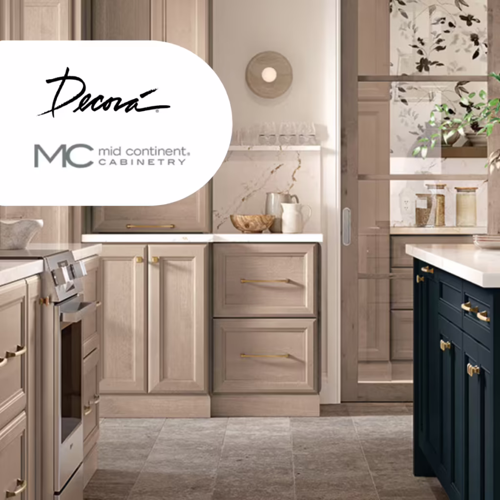 Lumbermen’s is pleased to introduce two new cabinet lines, including Decora and Mid Continent.