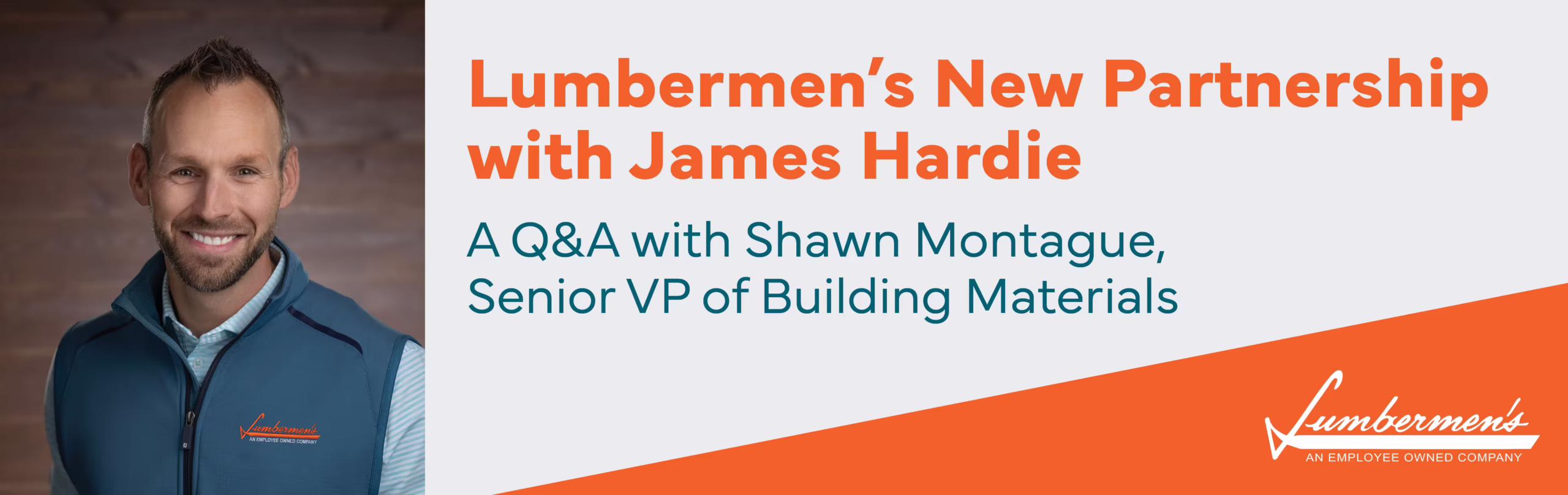 Lumbermen's Partners with James Hardie Shawn Article Page Header